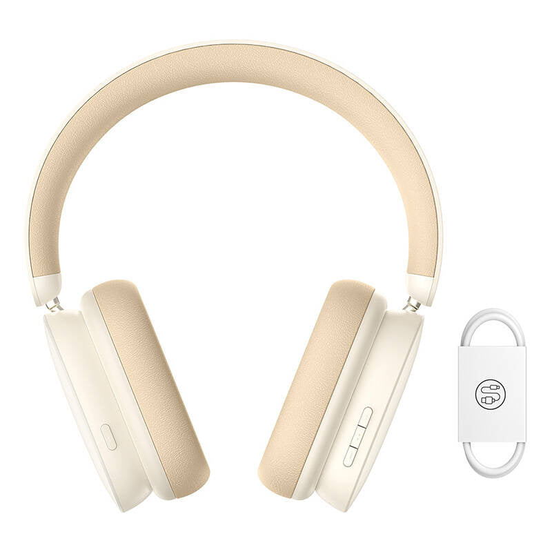 Baseus Bowie H1 Wireless headphones Bluetooth 5.2, ANC (white) - Product Image 5