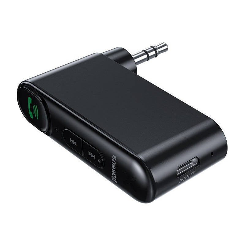 Baseus Qiyin AUX Car Bluetooth Receiver Black - Product Image 4