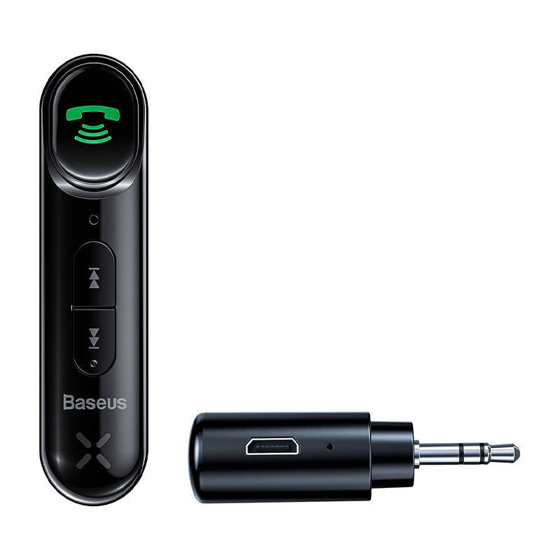 Baseus Qiyin AUX Car Bluetooth Receiver Black - Product Image 5