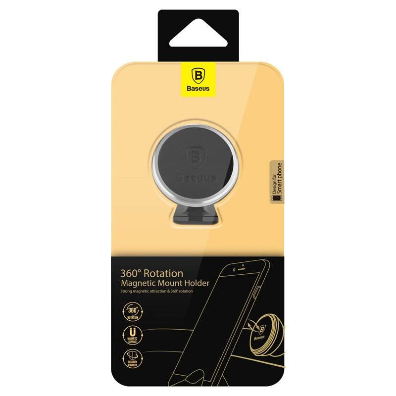 Baseus Magnetic car holder for smartphone (silver) - Product Image 10