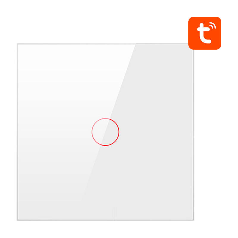 Smart Light Switch ZigBee Avatto ZTS02-EU-W1 1 Way TUYA (white) - Product Image 2