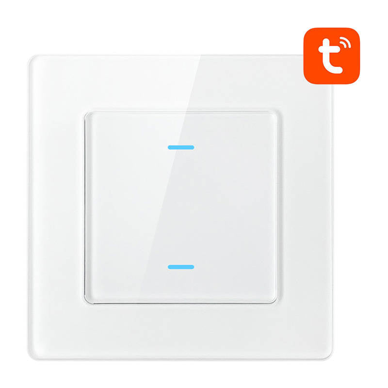 Smart Light Switch WiFi Avatto N-TS10-W2 2 Way TUYA (white) - Product Image 1