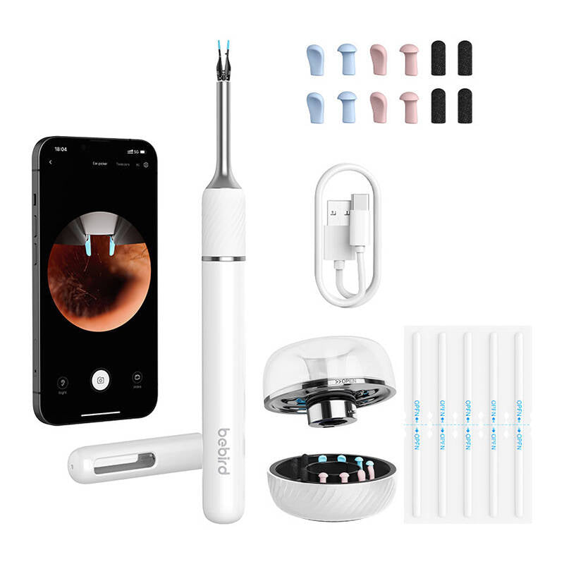 Otoscope with ear cleaning camera Bebird Note 5 pro (white) - Image 1