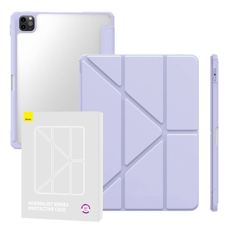 Protective case Baseus Minimalist for iPad Pro (2018/2020/2021/2022) 11-inch (fioletowe) - Product Image 1