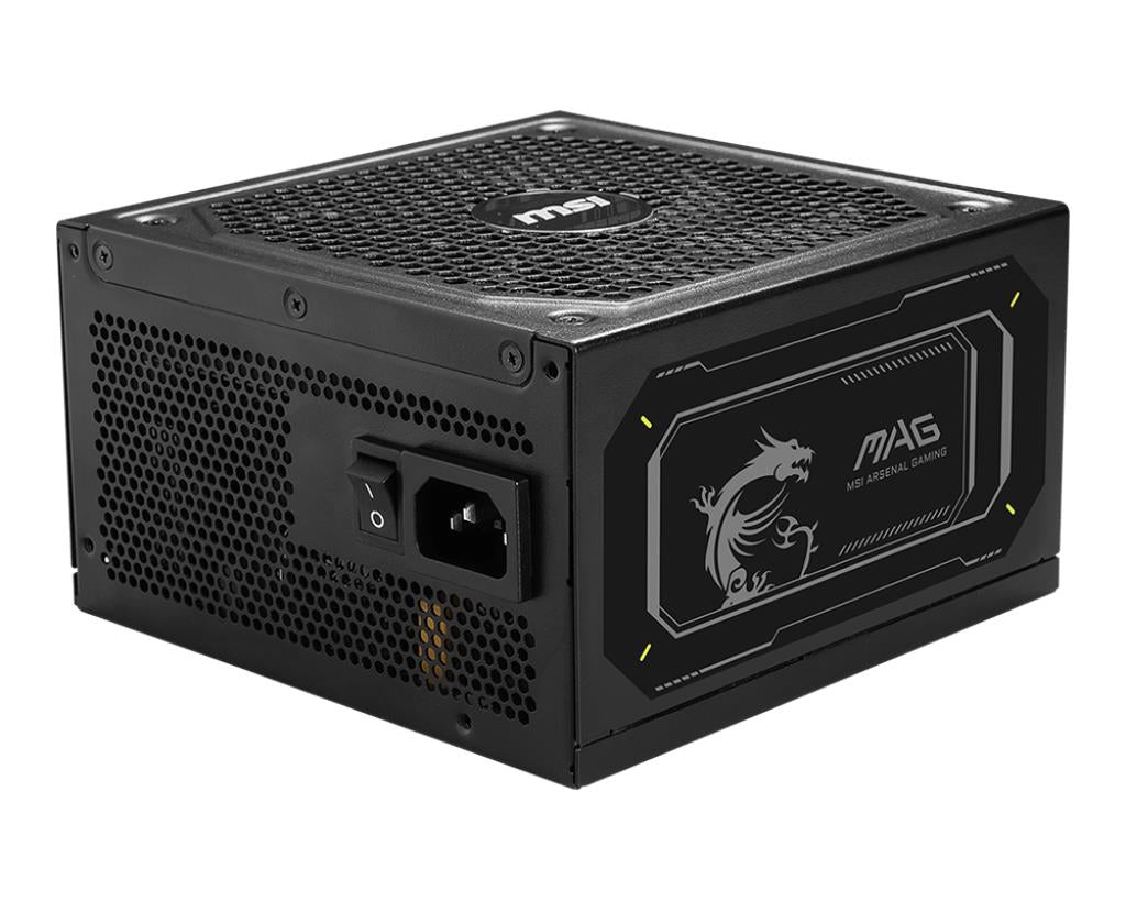 Power Supply MSI MAG A1000GL PCIE5 II ATX 3.1 1000 Watts Efficiency 80 PLUS GOLD PFC Active MAGA1000GLPCIE5II
