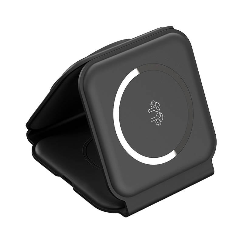 Choetech T588-F 3in1 Magnetic Wireless Charger 15W (black) - Product Image 2