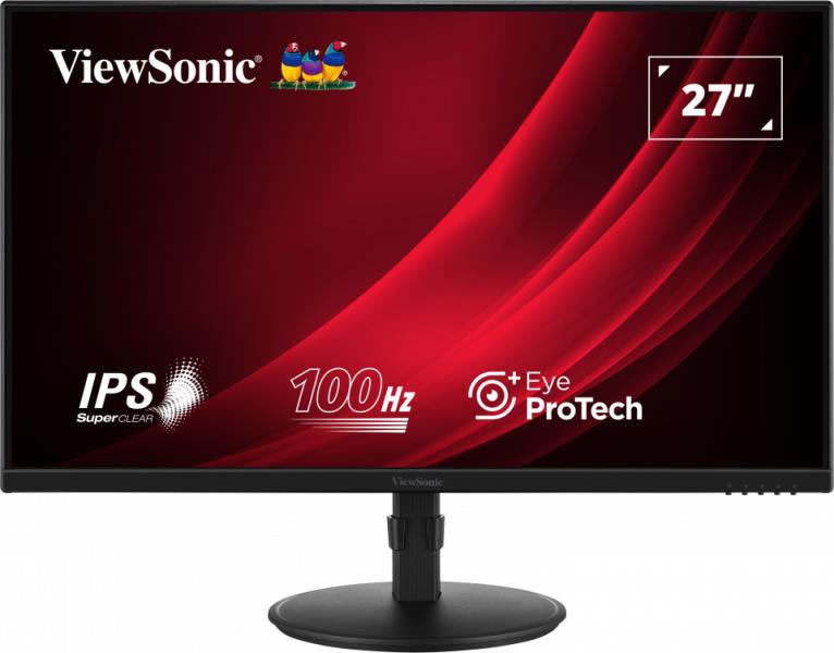LCD Monitor VIEWSONIC VG2708A 27" Business Panel IPS 1920x1080 16:9 100 Hz 5 ms Swivel Pivot Height adjustable Tilt Colour Black VG2708A