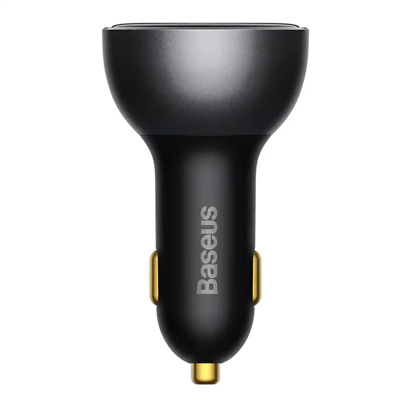 Car charger Baseus Superme, USB, USB-C, 140W (black) - Product Image 2