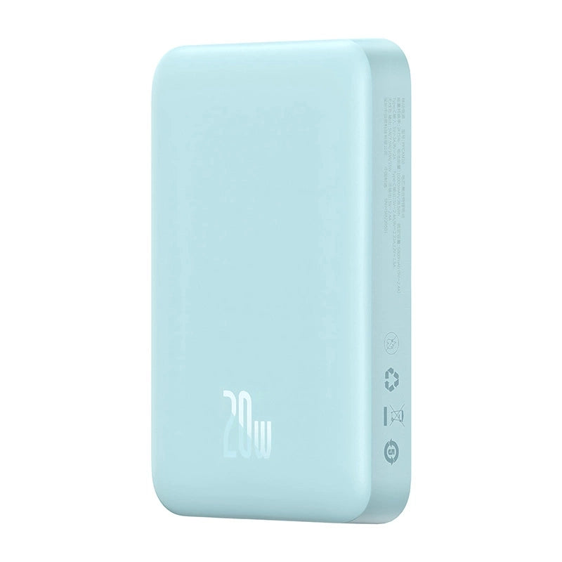 Powerbank Baseus Magnetic Mini 10000mAh, USB-C 20W MagSafe (blue) - Product Image 1