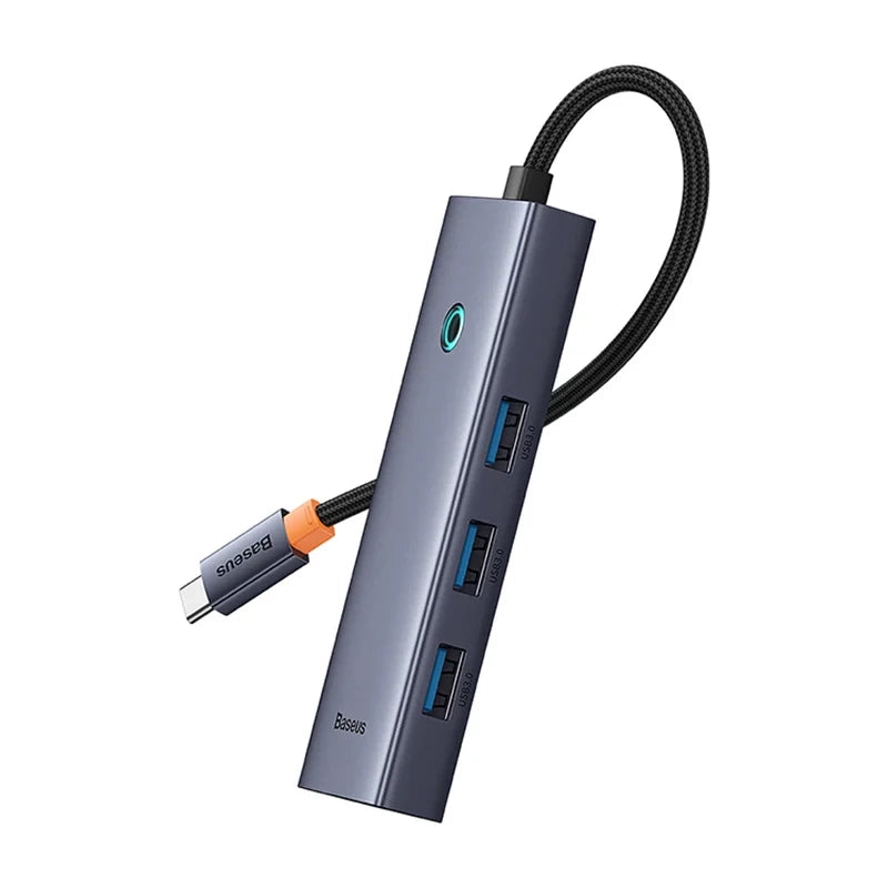 4in1 Hub Baseus UltraJoy USB-C do USB 3.0 (space grey) - Product Image 3