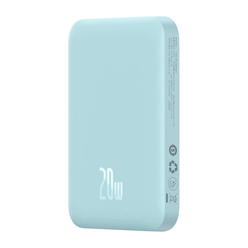 Powerbank Baseus Magnetic Mini 6000mAh, USB-C 20W MagSafe (blue) - Product Image 2