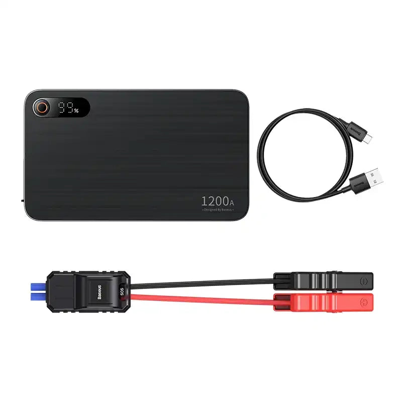 Car Jump Starter Baseus Black Super Energy Pro+ 1200A (black) - Product Image 8