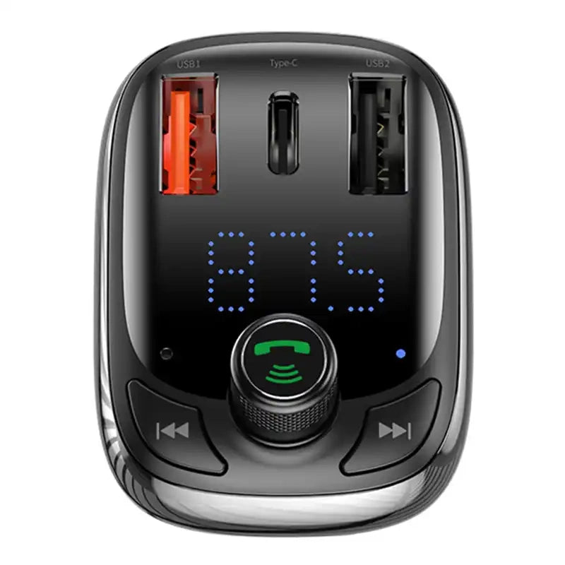 Car Bluetooth MP3 Player Baseus T Shaped S-13 Black OS - Product Image 4