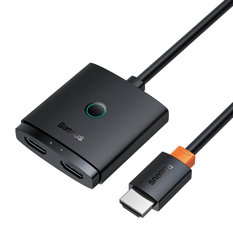 HDMI Switch Baseus with 1m Cable Cluster Black - Product Image 2
