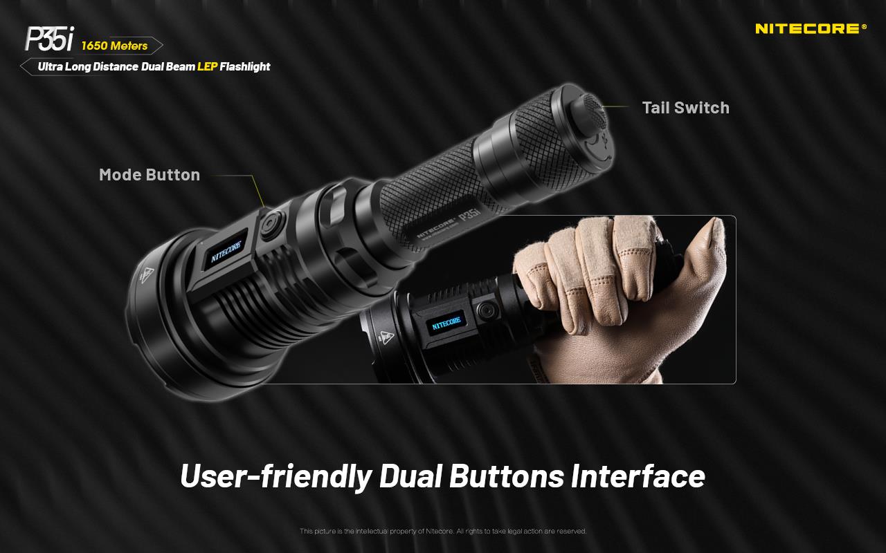 FLASHLIGHT PRECISE SERIES/3000 LUMENS P35I NITECORE