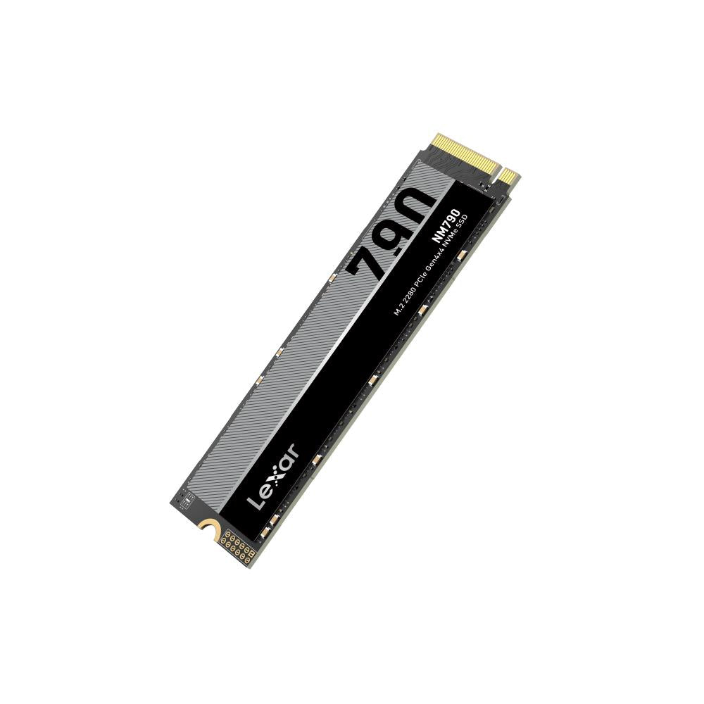 SSD LEXAR NM790 4TB M.2 PCIe Gen4 NVMe Write speed 6500 MBytes/sec Read speed 7400 MBytes/sec 2.45mm TBW 3000 TB MTBF 1500000 hours LNM790X004T-RNNNG