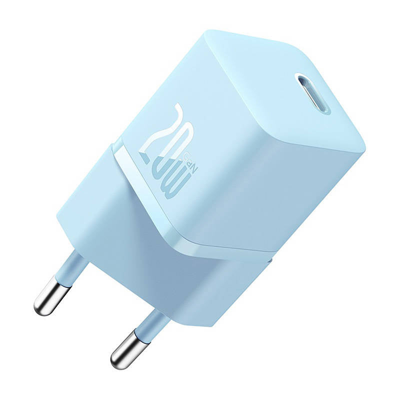 Mini wall charger Baseus GaN5 20W (blue) - Product Image 3