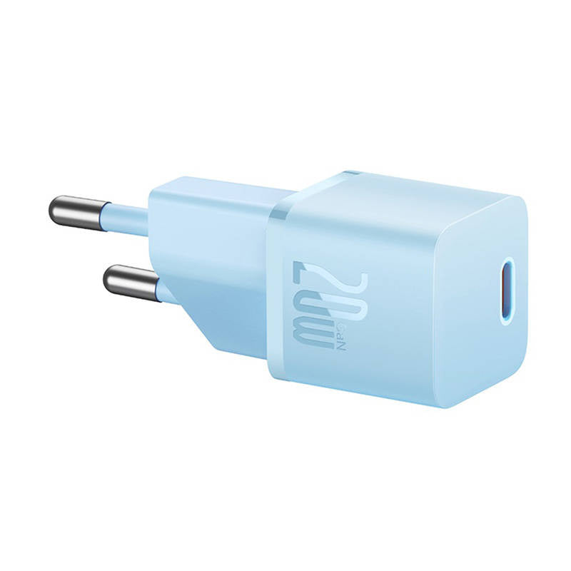 Mini wall charger Baseus GaN5 20W (blue) - Product Image 4