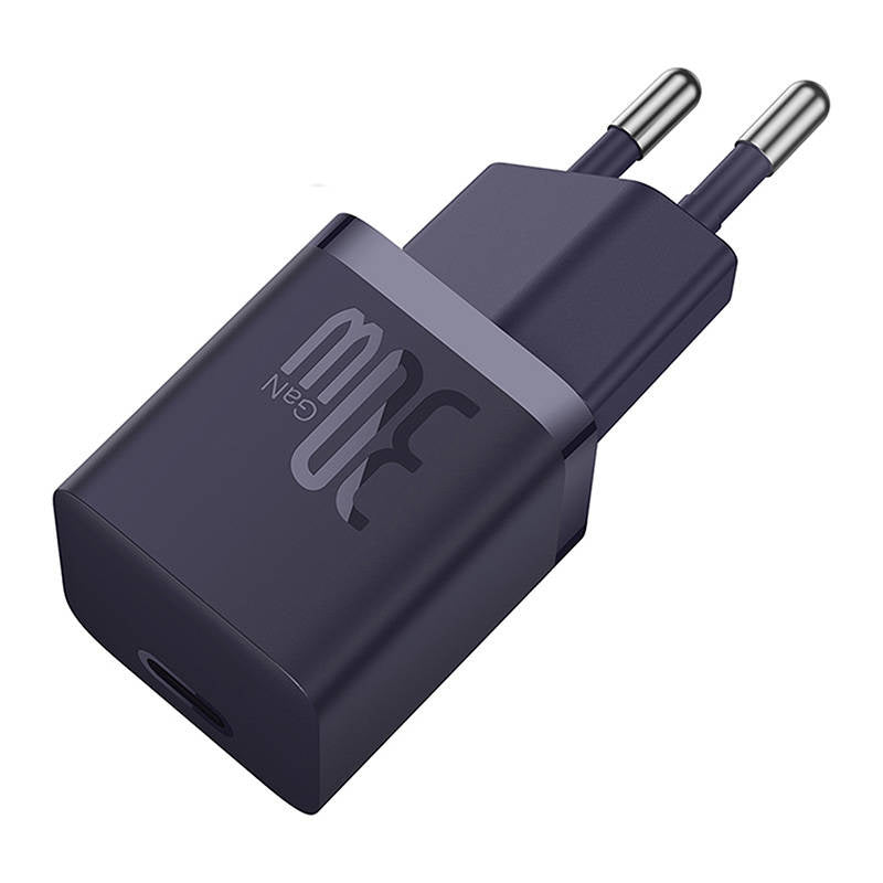 Mini wall charger Baseus GaN5 30W (purple) - Product Image 5