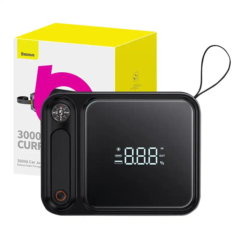 Powerbank/Car Jump Starter Baseus Super Energy Ultra, 3000A (black) - Product Image 1