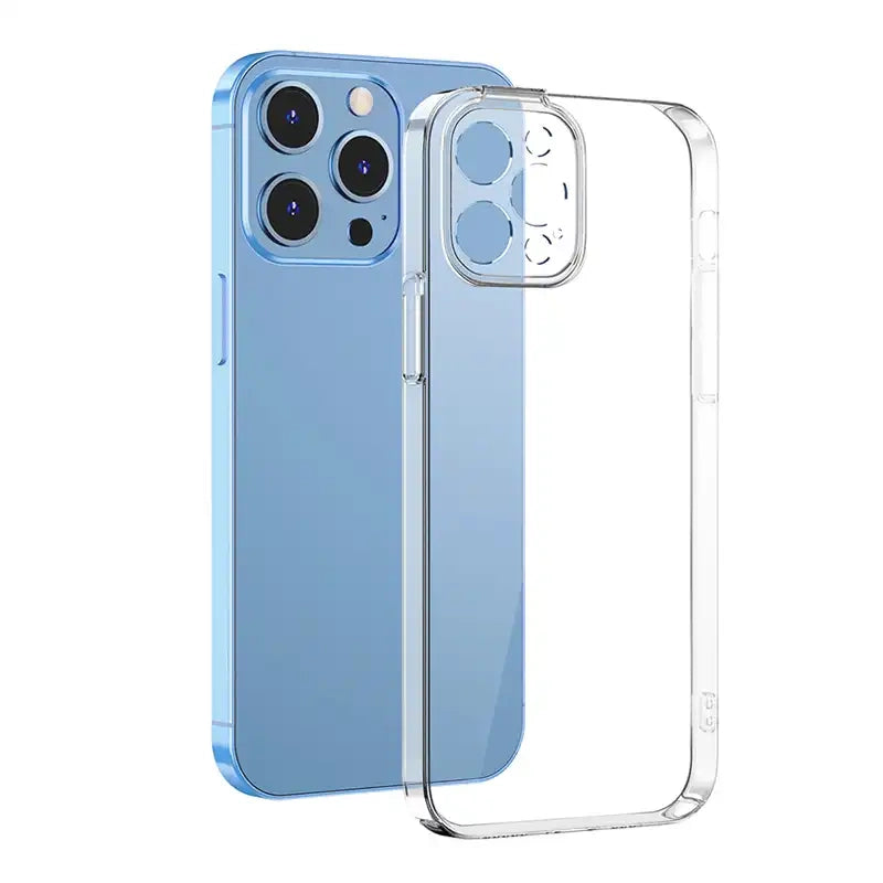Phone case Baseus Crystal for iPhone 13 Pro (transparent) with all-tempered-glass screen protector and cleaning kit - Product Image 2
