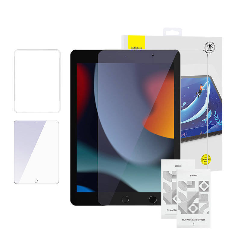Tempered Glass Baseus Crystal 0.3 mm for iPad Pro/Air3 10,5" / iPad 7/8/9 10.2" (2 pcs) - Product Image 1
