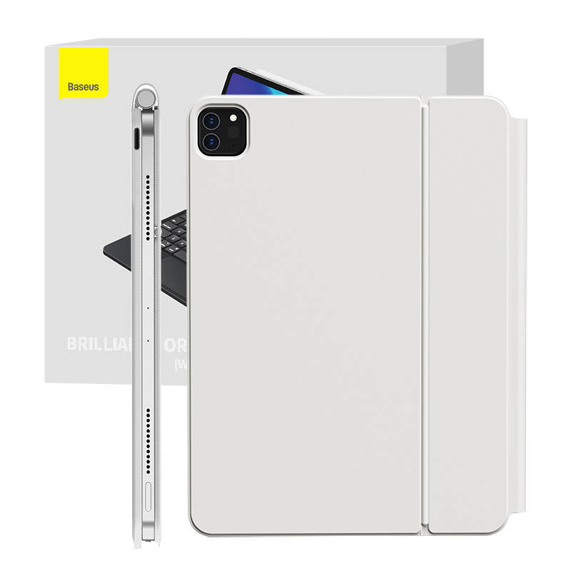 Keyboard Case Pro Baseus Brilliance for iPad 12.9" (2018/2020/2021) (white) - Product Image 1