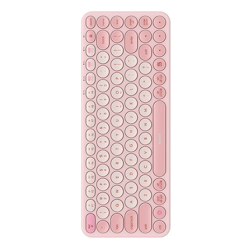 Baseus K01A Wireless Tri-Mode Keyboard Baby Pink - Product Image 3