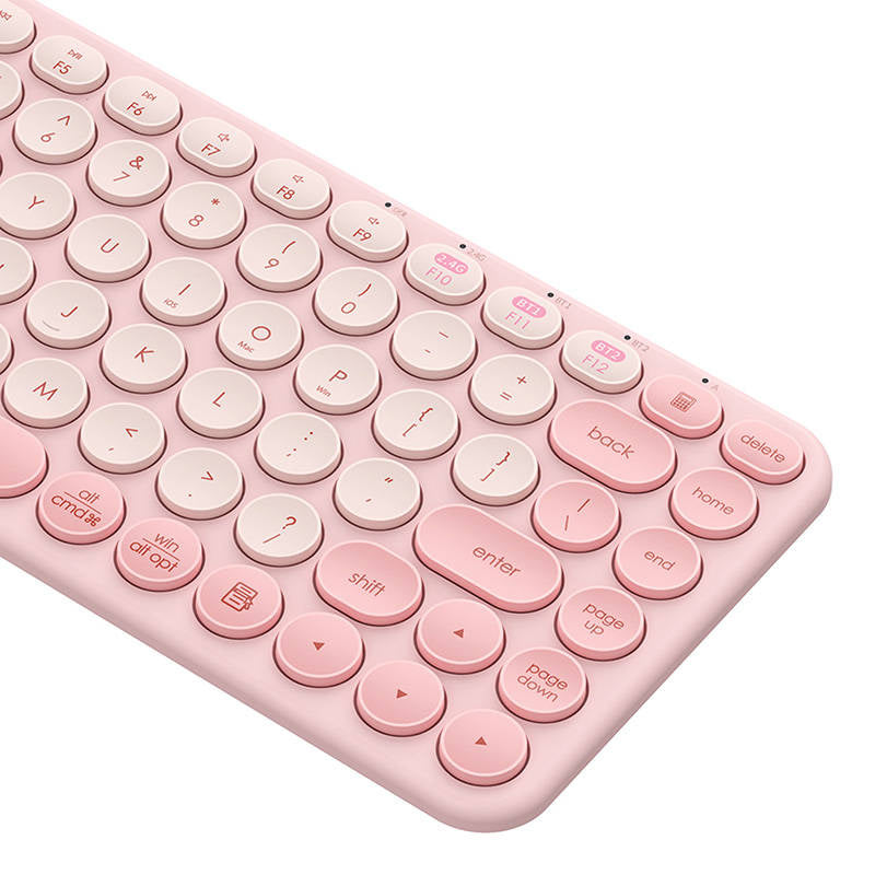 Baseus K01A Wireless Tri-Mode Keyboard Baby Pink - Product Image 7