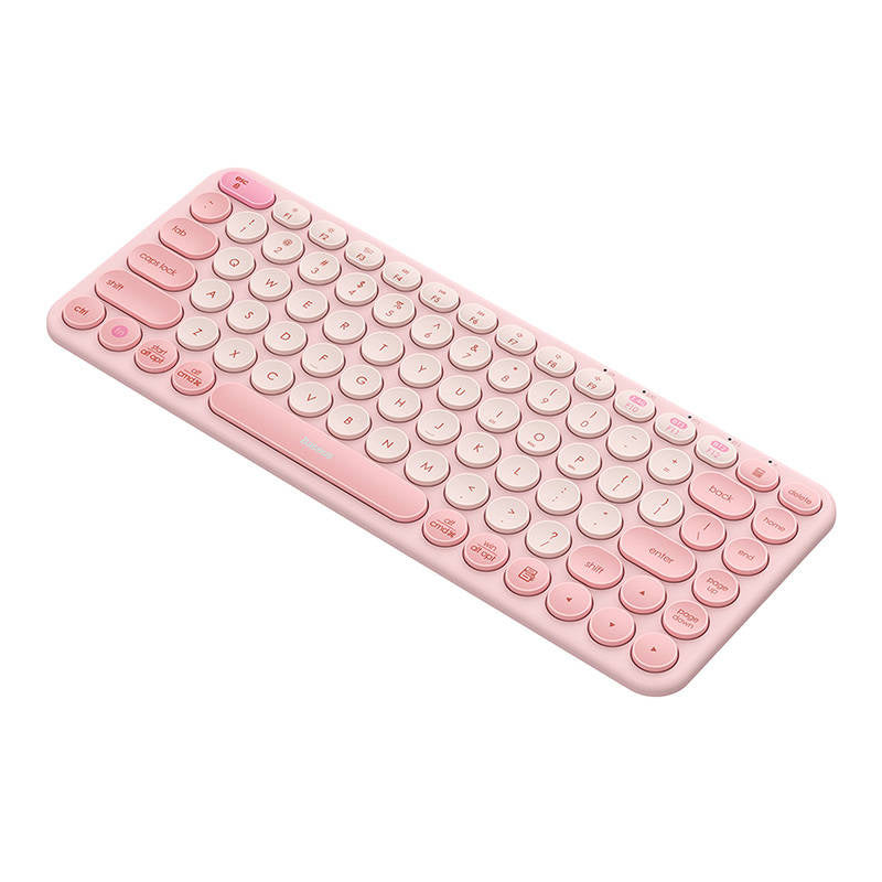 Baseus K01A Wireless Tri-Mode Keyboard Baby Pink - Product Image 8