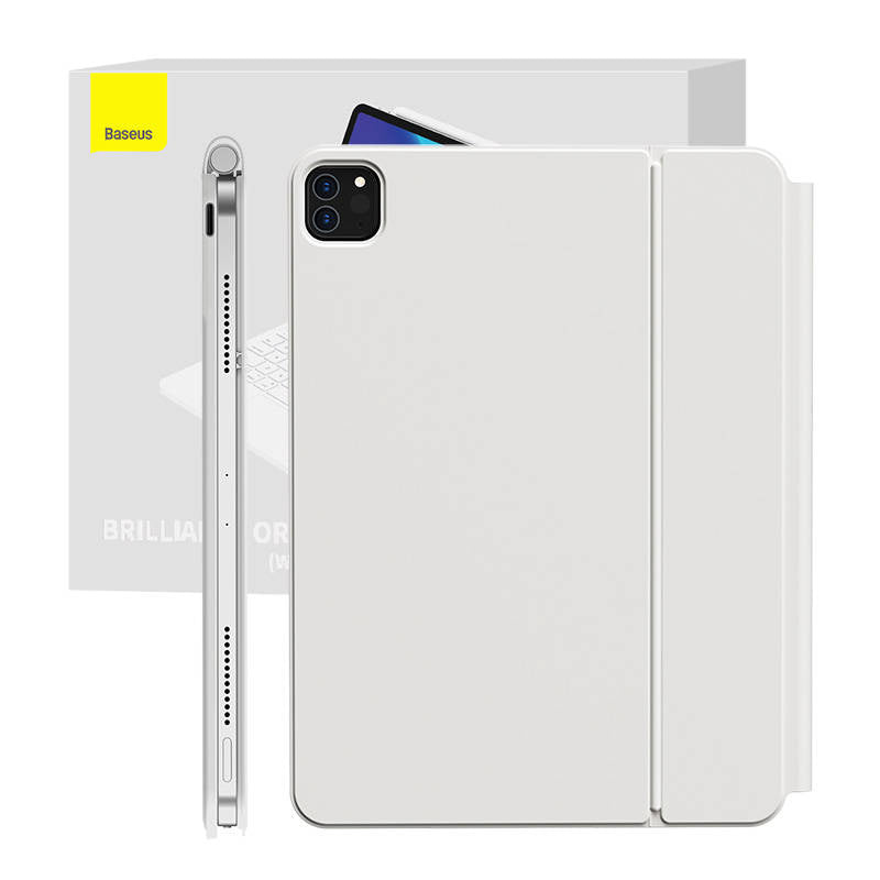 Keyboard Case Baseus Brilliance for iPad 11" (2018/2020/2021) iPad Air4/Air5 10.9" (white) - Product Image 1