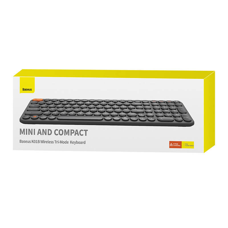 Wireless Tri-Mode Keyboard Baseus K01B (Gray) - Product Image 9