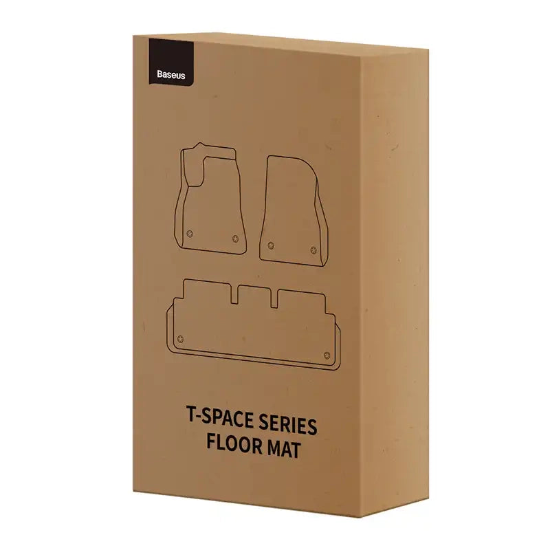 6-Piece Floor Mat for Tesla Baseus T-Space Series (black) - Product Image 6