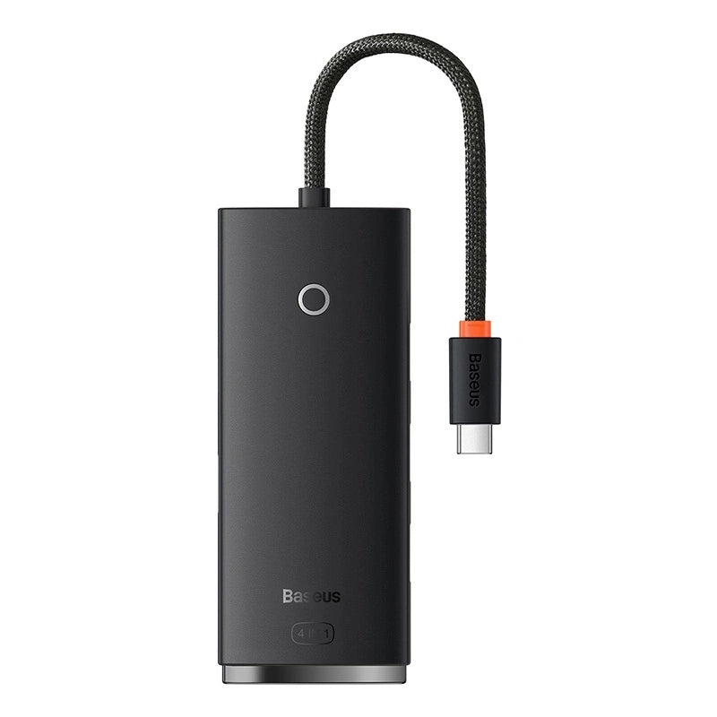 HUB Adapter 4-Port USB-C Baseus OS-Lite 25cm (Black) - Product Image 1