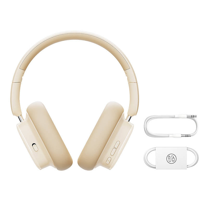 Wireless Headphones with Noise-Cancellation Baseus Bowie H1i (White) - Product Image 2