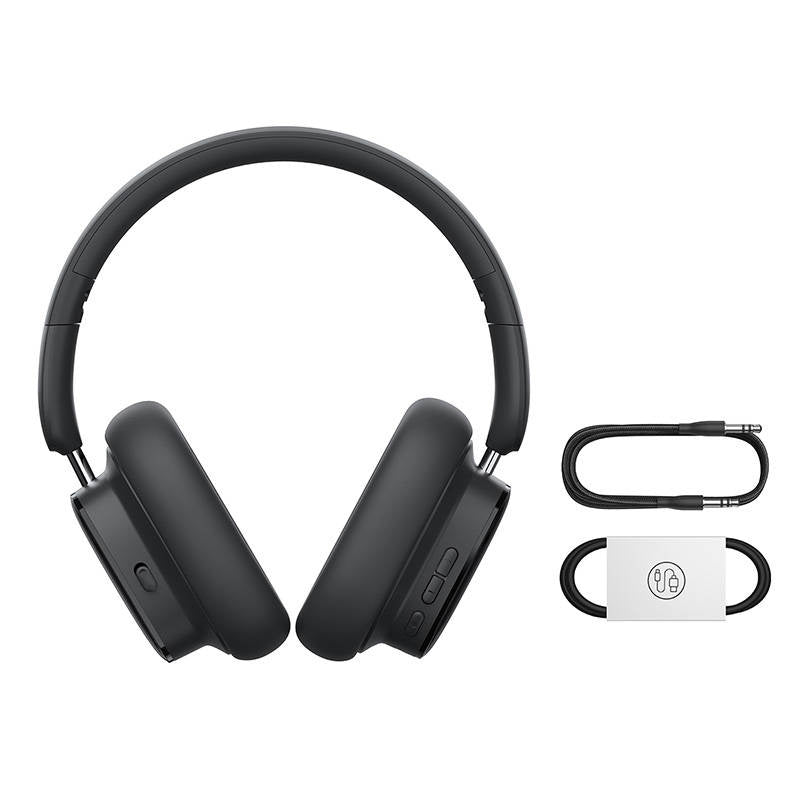Wireless Headphones with Noise-Cancellation Baseus Bowie H1i (Black) - Product Image 2