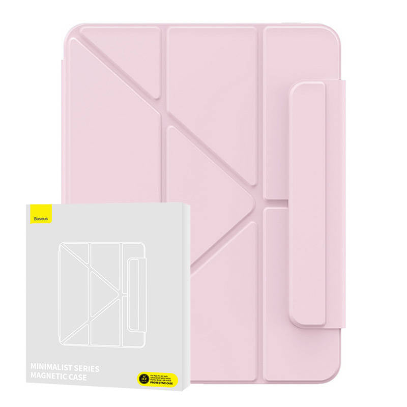 Magnetic Case Baseus Minimalist for Pad Air4/Air5 10.9″/Pad Pro 11″ (baby pink) - Product Image 1