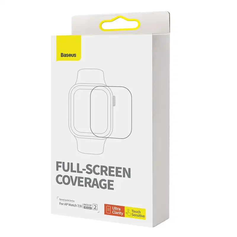 Baseus 45mm Protective Film for AP Watch 7/8, Clear - Product Image 5
