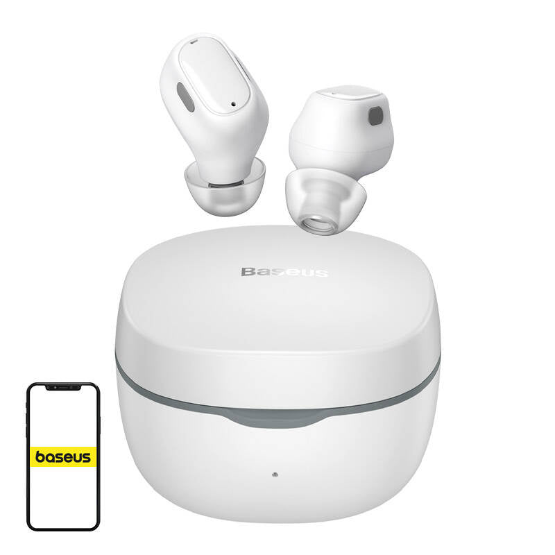 Earphones TWS Baseus Bowie WM01 (white) - Product Image 1