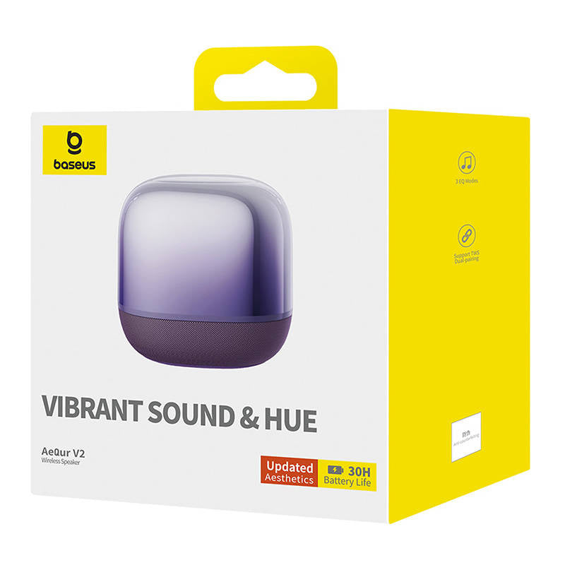 AeQur V2 Wireless Speaker Baseus (Purple) - Product Image 9