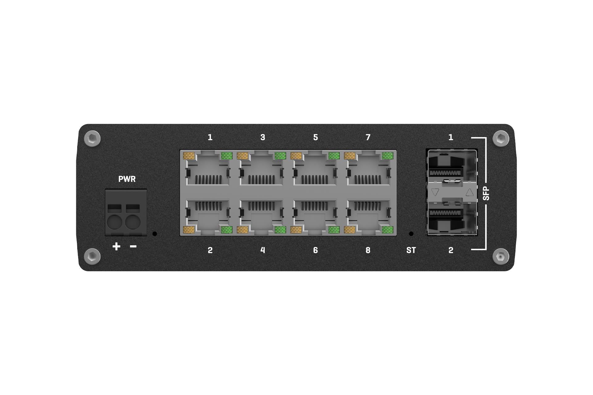 NET SWITCH 8PORT 10/100/1000/2SFP TSW212 TELTONIKA