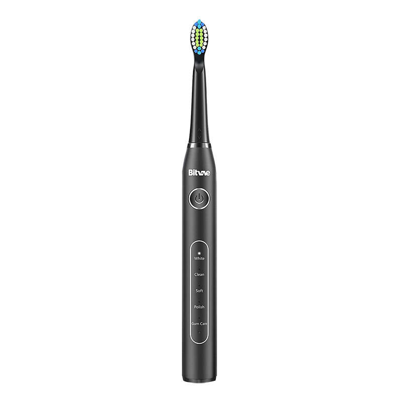 Sonic toothbrushes with tips set and 2 toothbrush holders Bitvae D2+D2 (pink and black) - Product Image 2