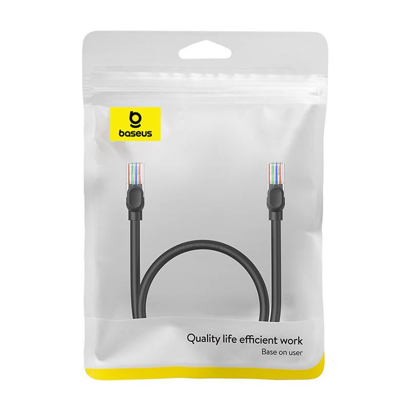 Baseus Ethernet CAT5, 0,5m network cable (black) - Product Image 8