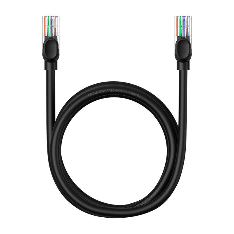 Baseus Ethernet CAT5, 1,5m network cable (black) - Product Image 3