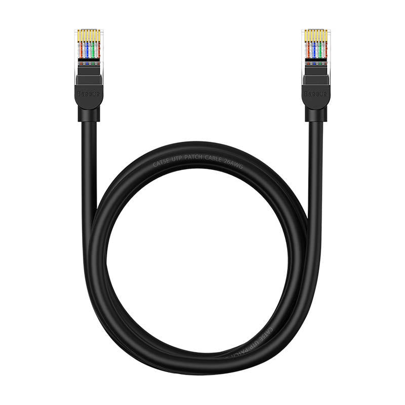 Baseus Ethernet CAT5, 1,5m network cable (black) - Product Image 2