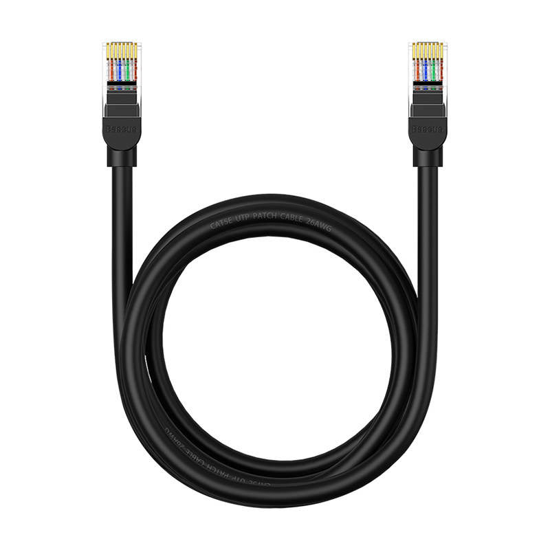 Baseus Ethernet CAT5, 2m network cable (black) - Product Image 3