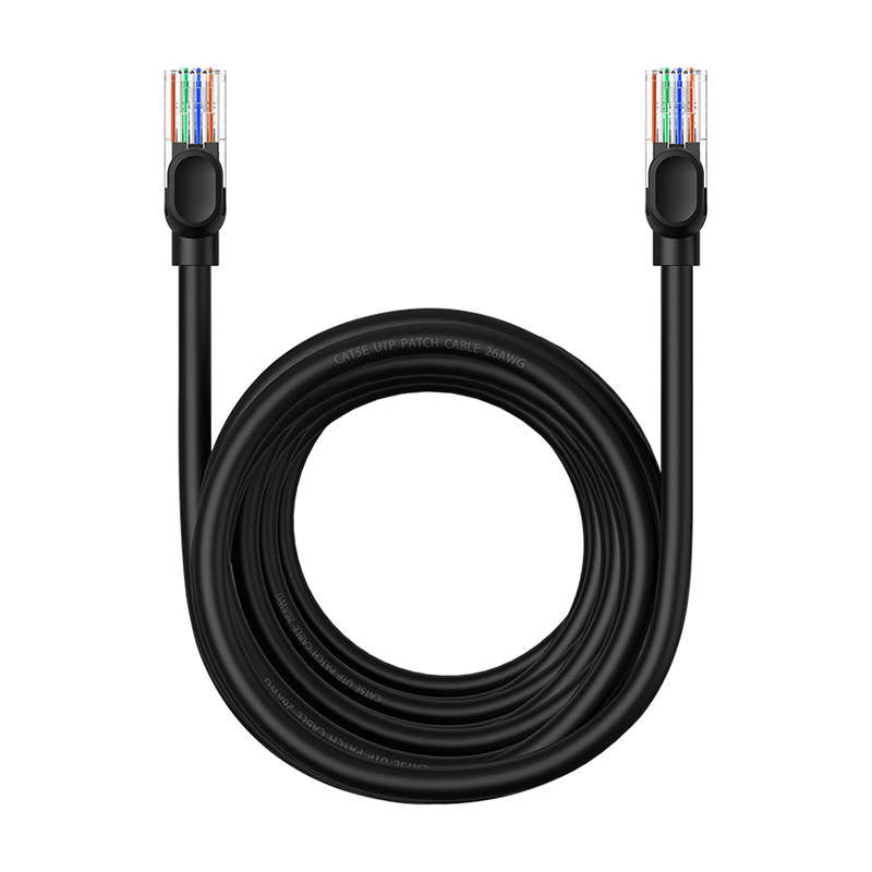 Baseus Ethernet CAT5, 8m network cable (black) - Product Image 2