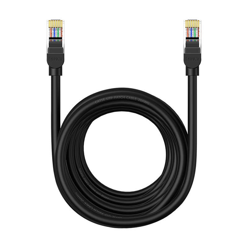 Baseus Ethernet CAT5, 8m network cable (black) - Product Image 3