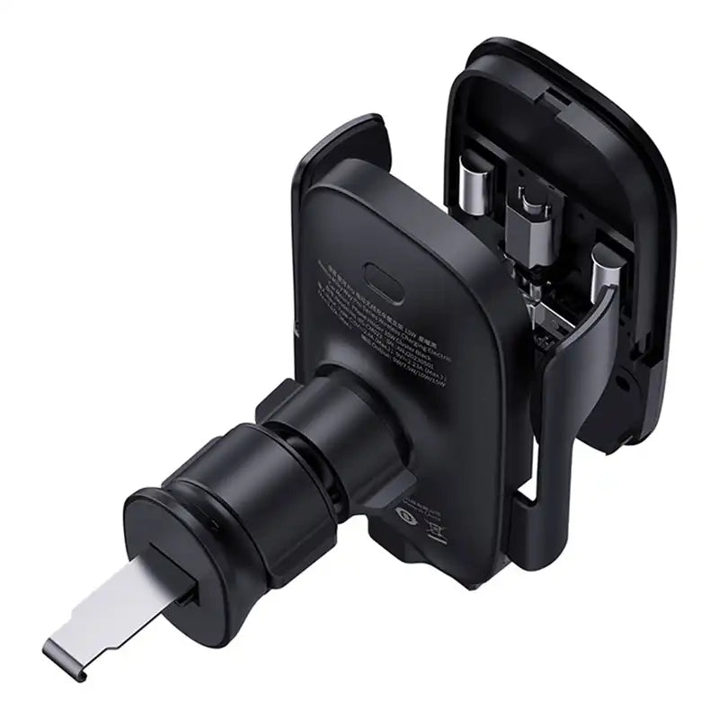 Wireless Charging Car Mount Baseus MilkyWay Pro 15W (black) - Product Image 6