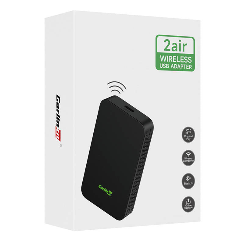 Carlinkit 2AIR Wireless-Adapter Apple Carplay/Android Auto (schwarz)